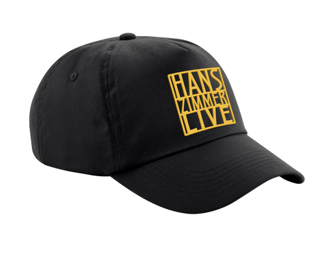 BLACK "LOGO" BASEBALL CAP