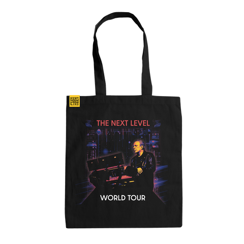 BLACK "THE NEXT LEVEL" TOTE BAG
