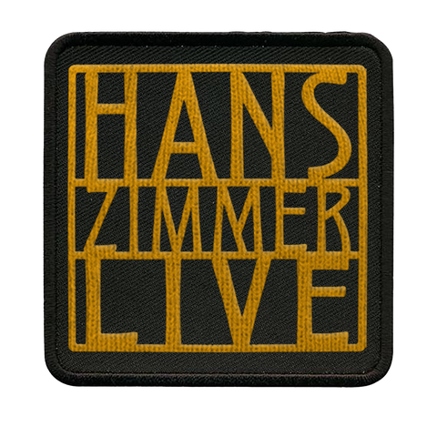 BLACK "LOGO" WOVEN PATCH