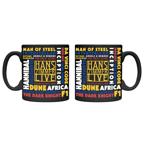 BLACK "TRACKLIST" MUG