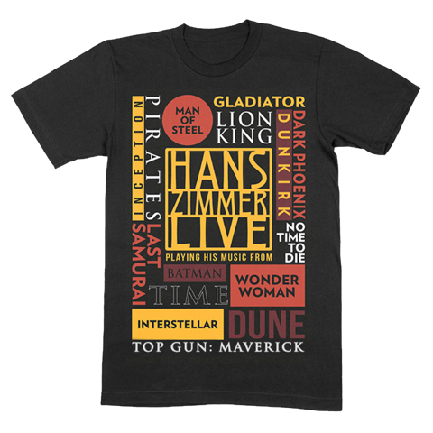 TITLES BLACK T-SHIRT