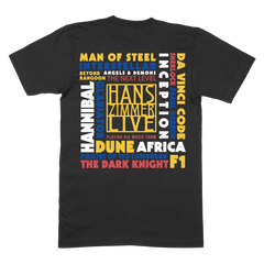 BLACK "TRACKLIST" T-SHIRT